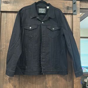 Men’s Levi black denim jacket